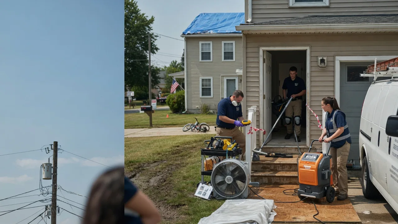 Water Damage Repair in Red Oak, IA near me